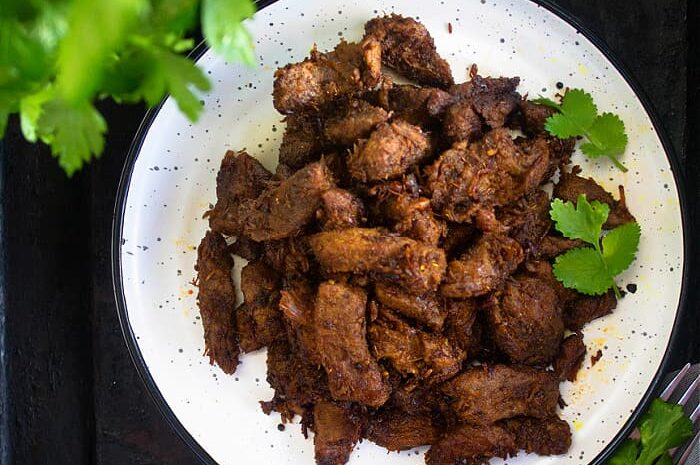 Peppered Fried Meat